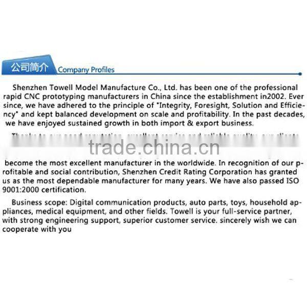 100% trade assurance rapid prototype 3d printer 3d printing service