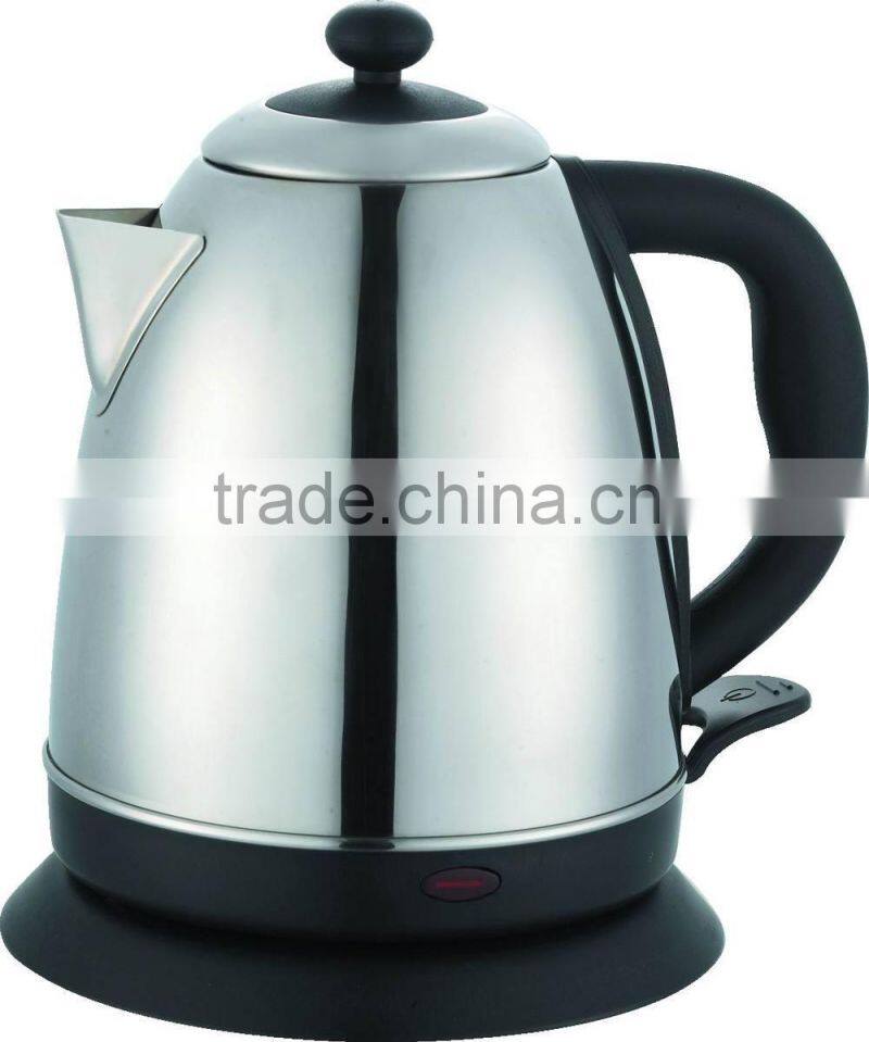 1.5L household /hotel use automatic power off stainless steel mini electric kettle