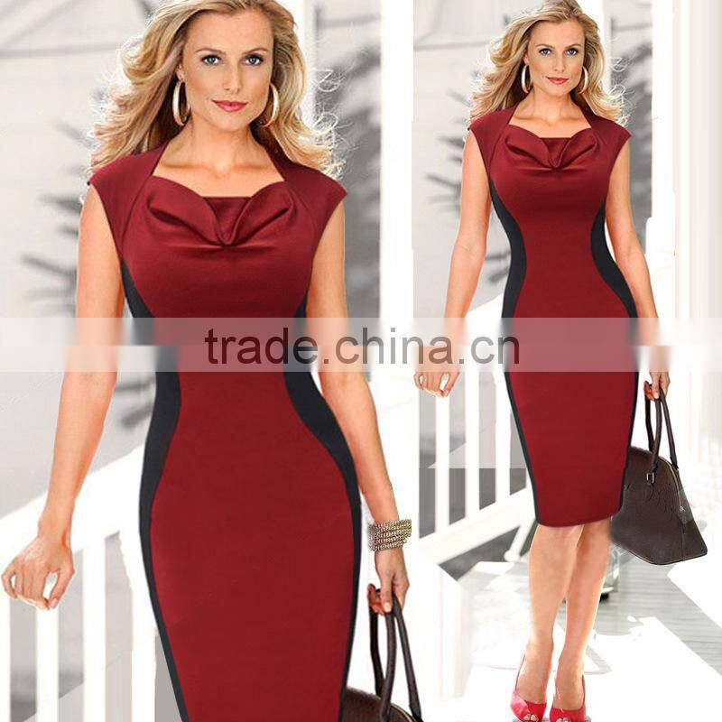 Ladies Elegant Slim Fashion Evening Dress