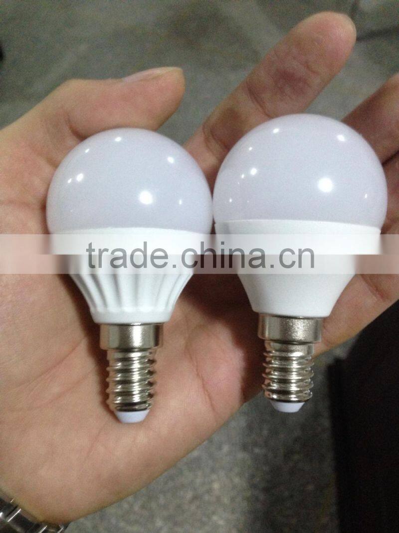 LED SMD lamp P45 E14 26SMD 2835 5W plastic bulb P45 bulb