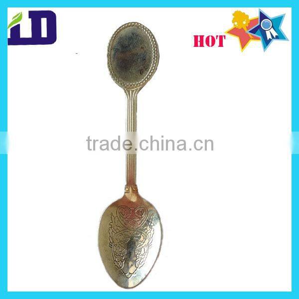 metal souvenior Spoons ,engraved logo