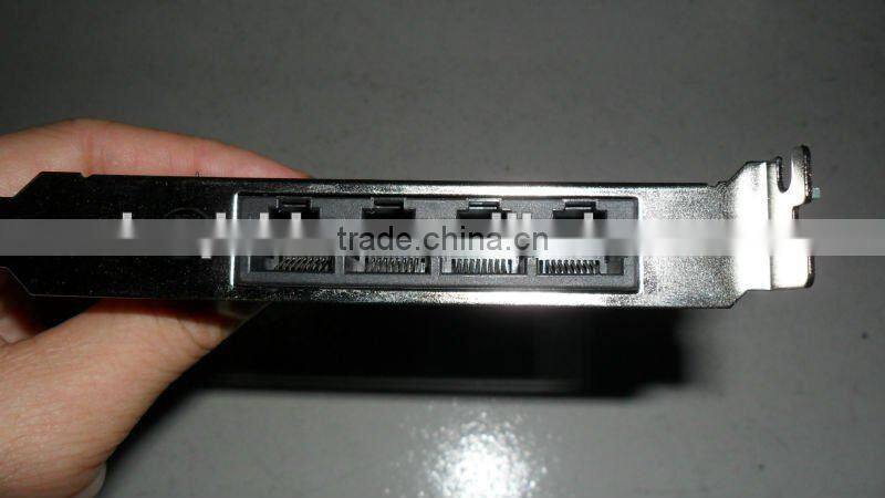 16 lines telephone call recorder card for call center record