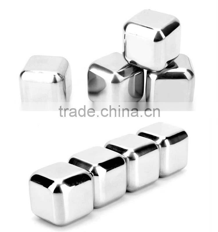 Best gift for boyfriend ! Perfect Stones for Wine ! Whisky Stones Set 304 Stainless Steel Ice Cubes