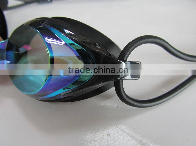 New design silicone racing competition fun advanced view racing swim goggles,competition goggles