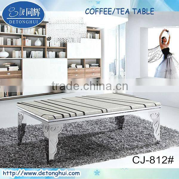 Modern new design stone coffee table CJ-803#