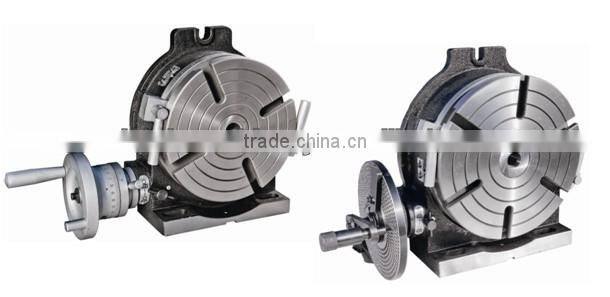 Universal dividing head and Horizontal & vertical rotary table