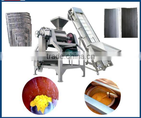 40 year factory fruit pulping machine/totamo/apple/peach/ mango pulping machine