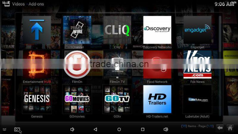 TOPLEO tv box amlogic s905 M9X Quad core ram 1gb/8gb android 5.1 tv box