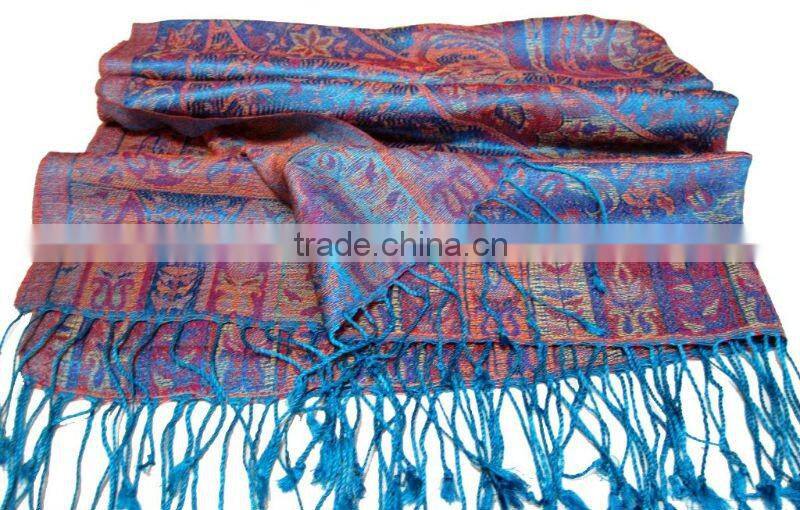 Wholesale Silk Wool Pashmina Shawls