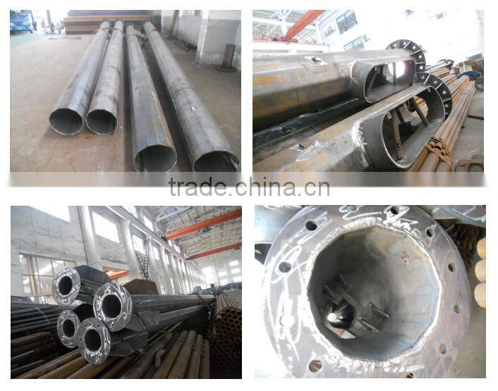 Steel high mast tower pole