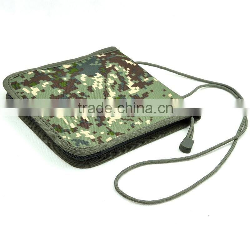 Outdoor sport camouflage waterproof tactical military map bag