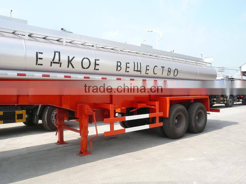 Top quality newly design fuel tank trailer for sale 28cbm