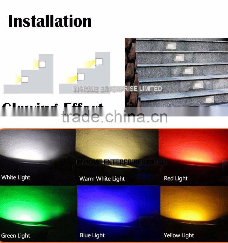 High quality outside Embedded LED Wall light IP65 Waterproof