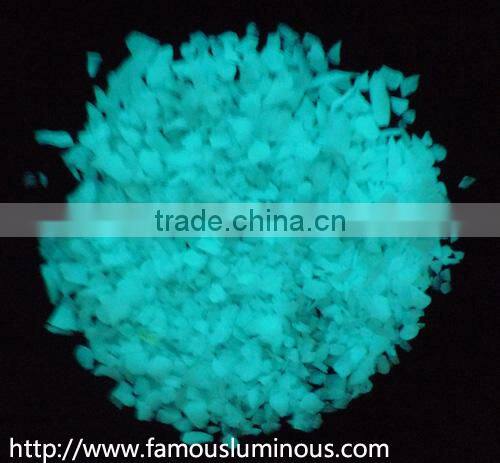 glow in the dark colored glass stone