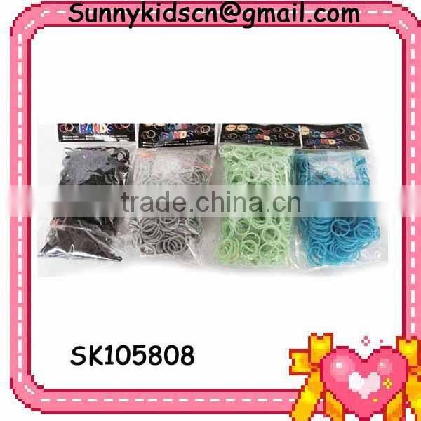 fashion rubber band bracelet patterns with EN71