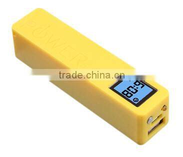 smart lighting mobile charger gift power bank with LCD display