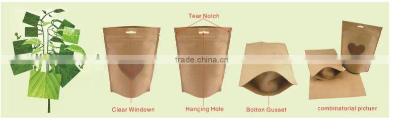 with logo colorful printing christmas packaging candy bag