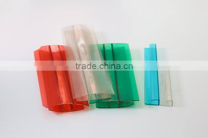 XINHAI PC H&U accessories for polycarbonate sheet installation