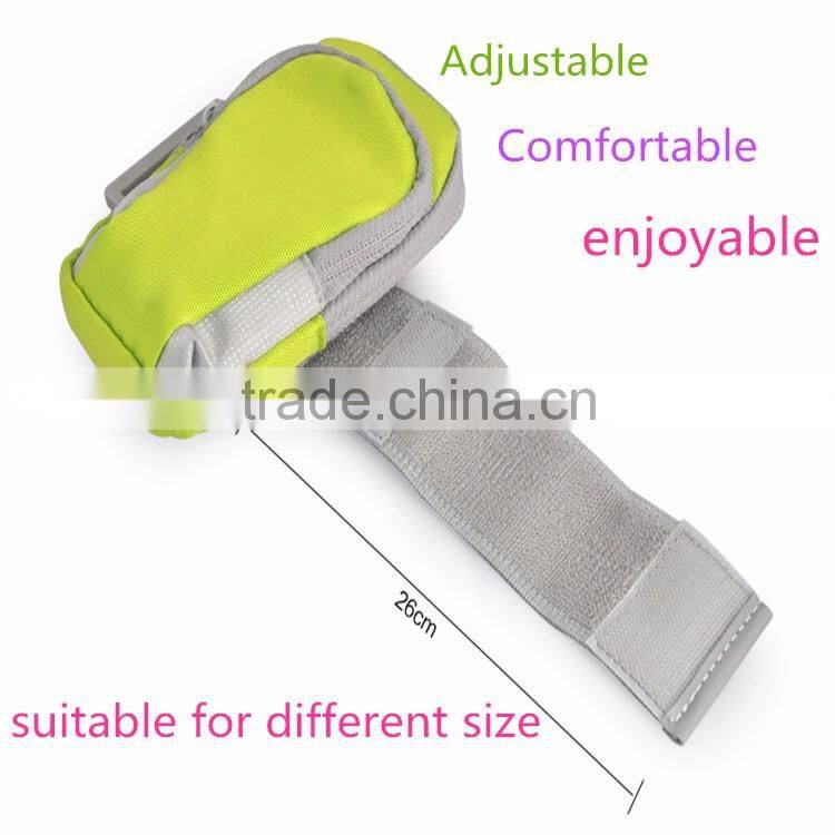 New style best selling customer armband cell phone armband canvas running armband
