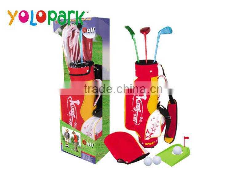 Sports game set outdoor game toys mini golf toys , toy golf cart,golf set
