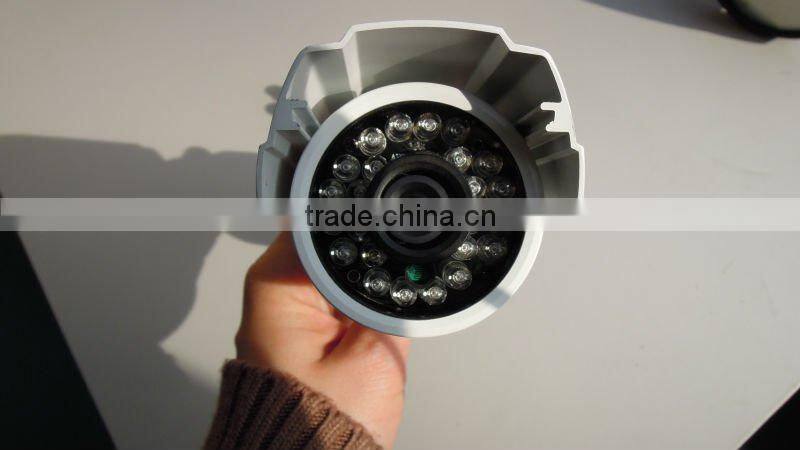 1/3" Sony CCD sensor 650TVL 6mm fixed lens ir security waterproof fine dsp color ccd camera