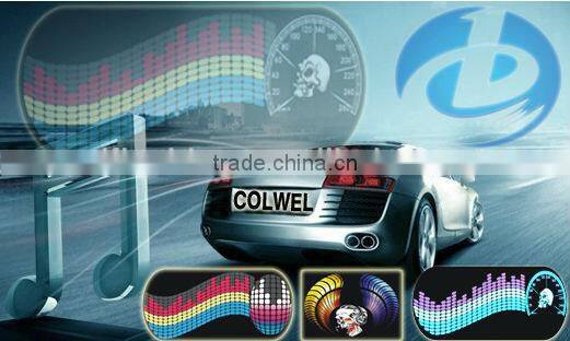 el car sticker new accessories for auto high quality el car sticker