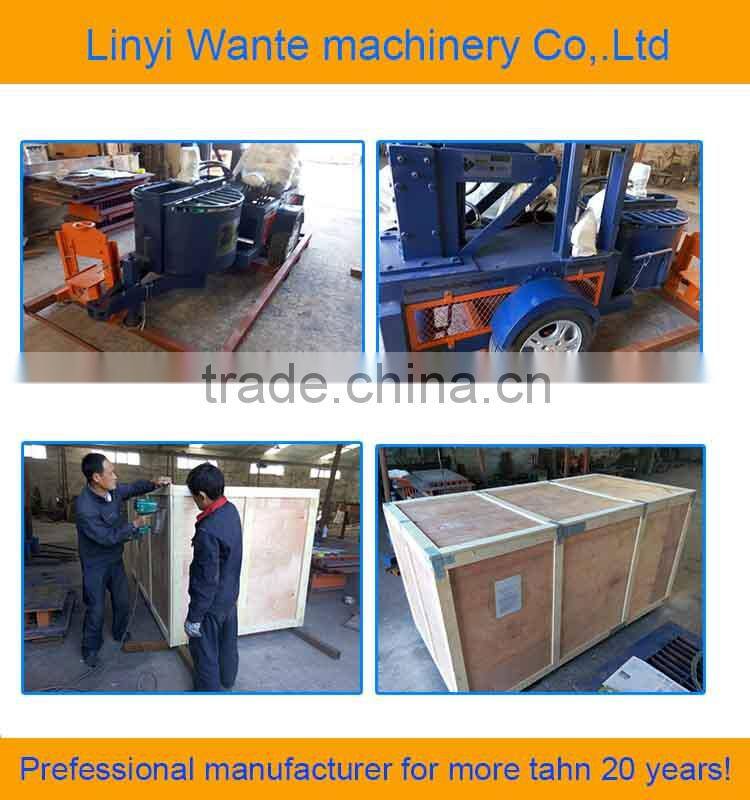 WT2-20M hot selling interlocking block machine/hydraulic pressing brick machine