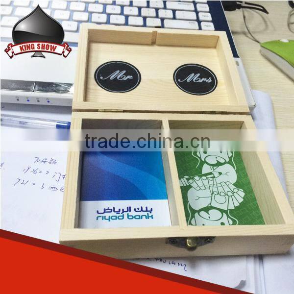 high enddouble playing cards for advertising promotional gift casino wholesale