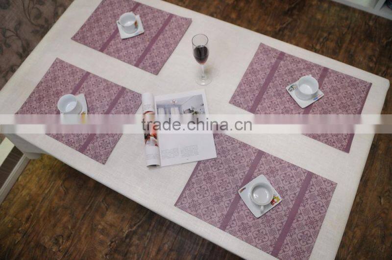 placemat display rack/felt placemat/kitchen table placemat