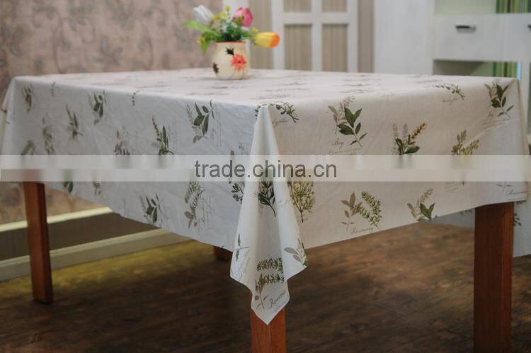 Tablecloth roll oilcloth custom table cloth
