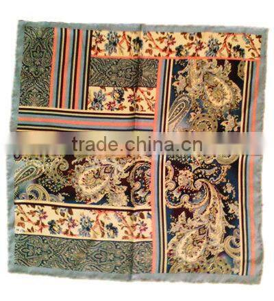 100%silk scarf shawl de chine
