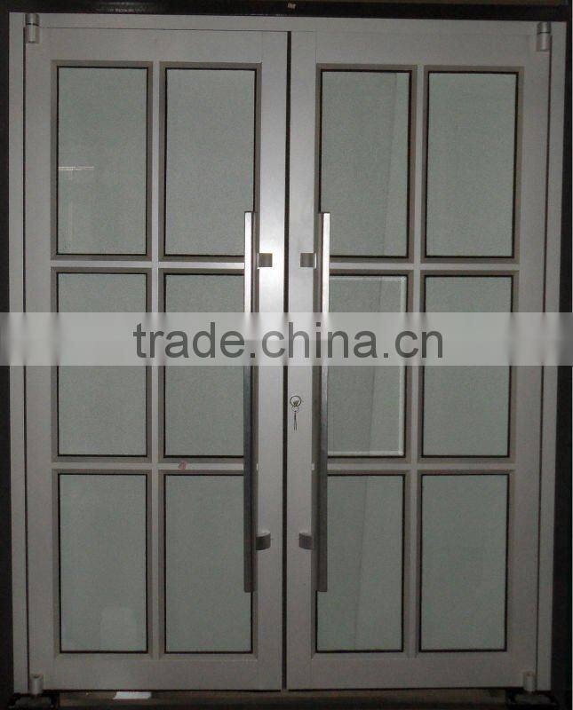 Aluminum glass door for store front or home A-95