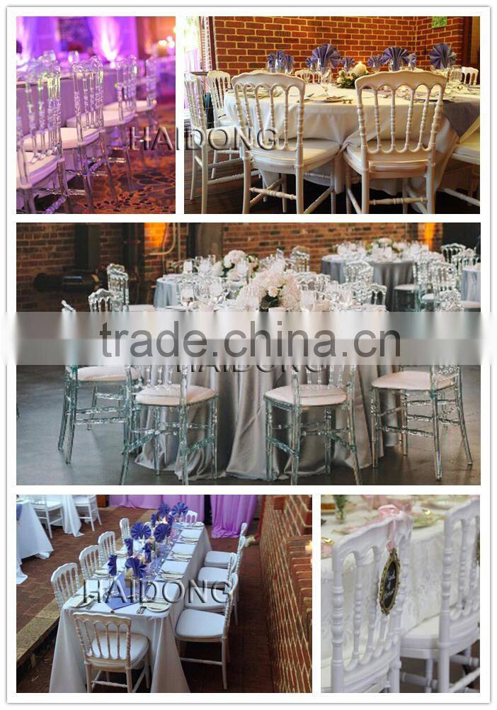 High-Quality white Resin Napoleon Chair