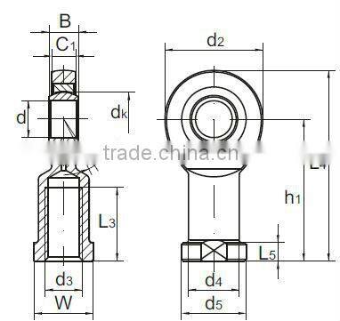 Rod end - GIR...UK 2RS