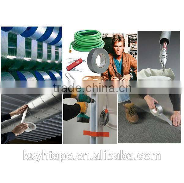 Waterproof Package Polyethylene Grey Rubber Substrate Gum Duct Tape With Heavy Duty From Kunshan Manufacturer
