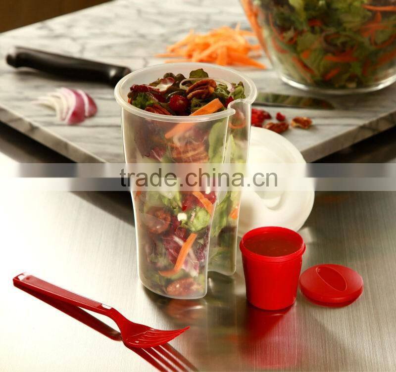 Food Grade Wholesale Plastic Salad Kit