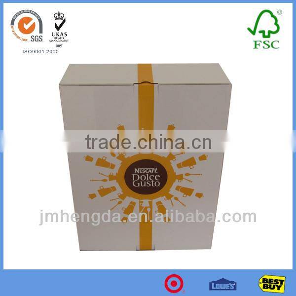 Fashion design ecofriendly cardboard boxes small with custom size