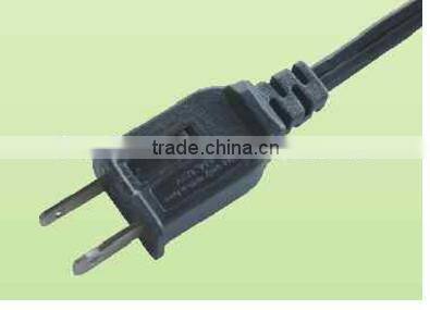 2pin Copper America / Canada POWER CORD with UL and CUL China manufacturer