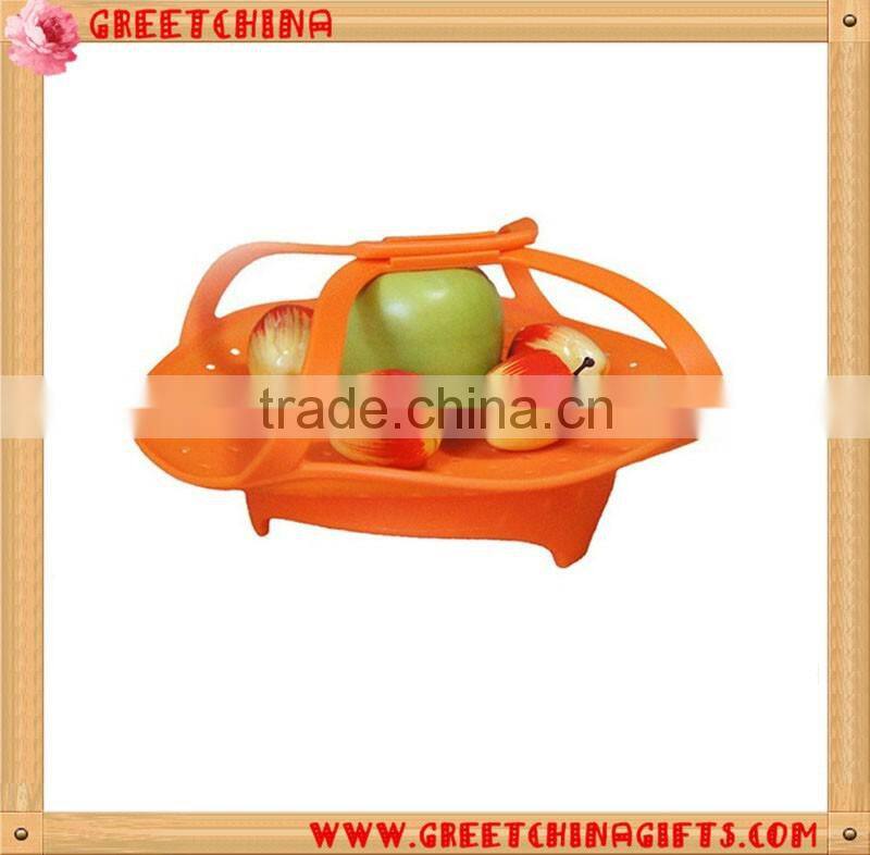 Custom Silicone Food/Vegetable Steamer Cooker Basket For Kitchen Cooking Utensil Tools
