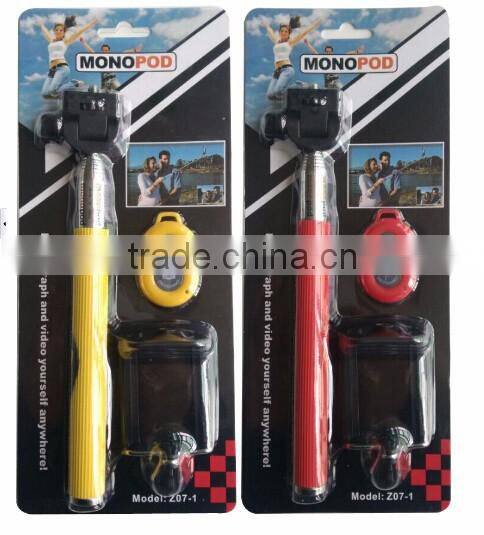 Extendable Selfie Stick Handheld Monopod +Remote Shutter Control +Phone holder for Android Phones