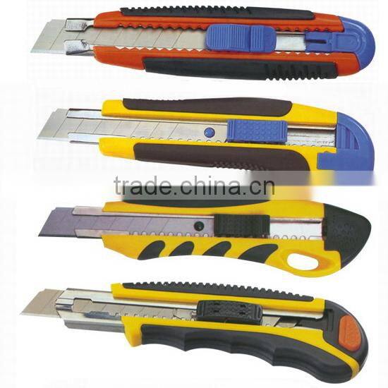 9/18mm Safety Snap off Auto lock and Auto retractable Utility knife,cutter knife, stationery knife