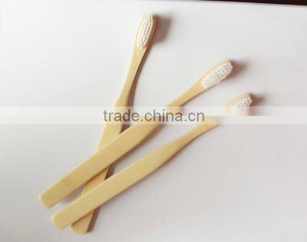 High quality hotel bamboo toothburshes with case
