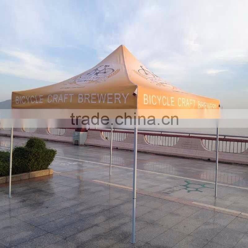 10x10 portable pop up canopy tent advertising use printed custom logo promotional gazebo tent with sides