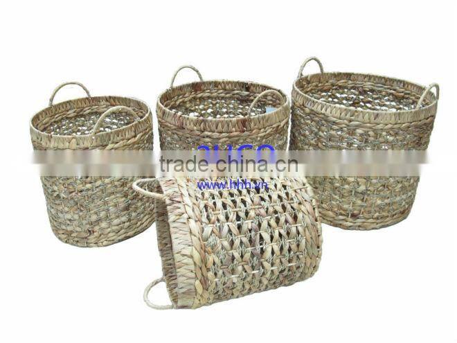 2015 New Product Palm Leaf Basket For Home Decoration And Furniture