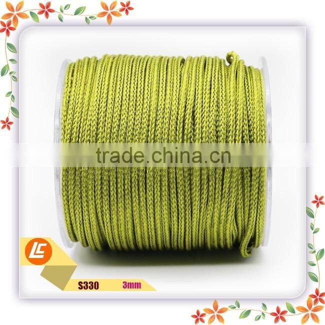 3mm Green top-quality new stainless steel bracelet string in market