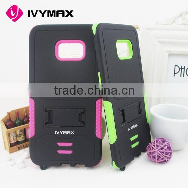 Ivymax back cover for samsung s6 plus edge cell phone cover