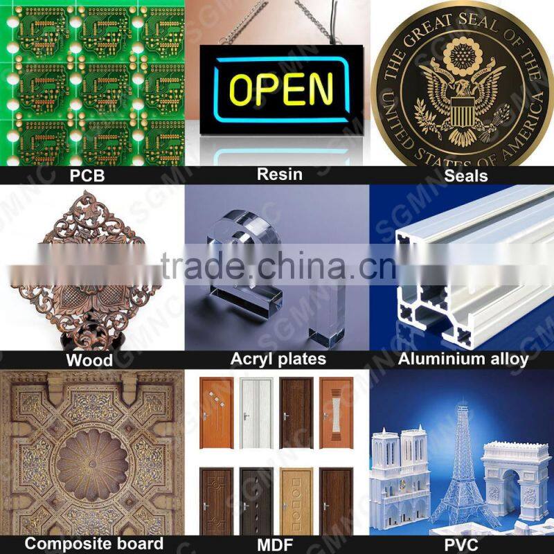 chinese homemade woodworking machinery cnc milling machine , cnc router bits for sale