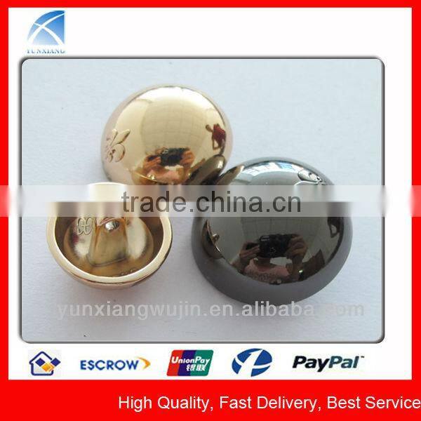 YX1713 Custom Made 18mm Triangle Flat Back Metal Button Blanks