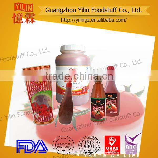 Hot sale high quality sour 568g tomato ketchup dubai brand