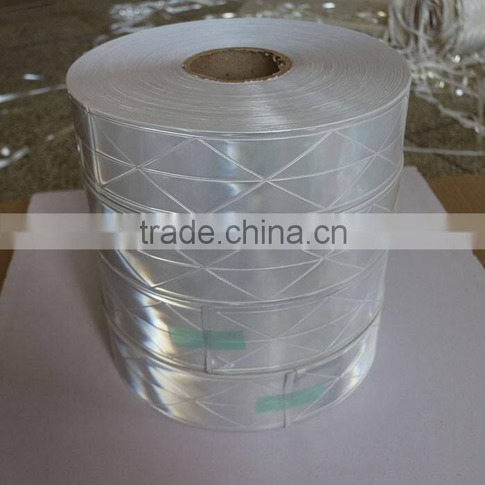 7CM reflective PVC tape for vest reflective safety belt